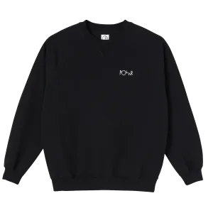 Polar Default Crewneck Black
