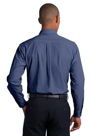 Port Authority® Tall Crosshatch Easy Care Shirt. TLS640