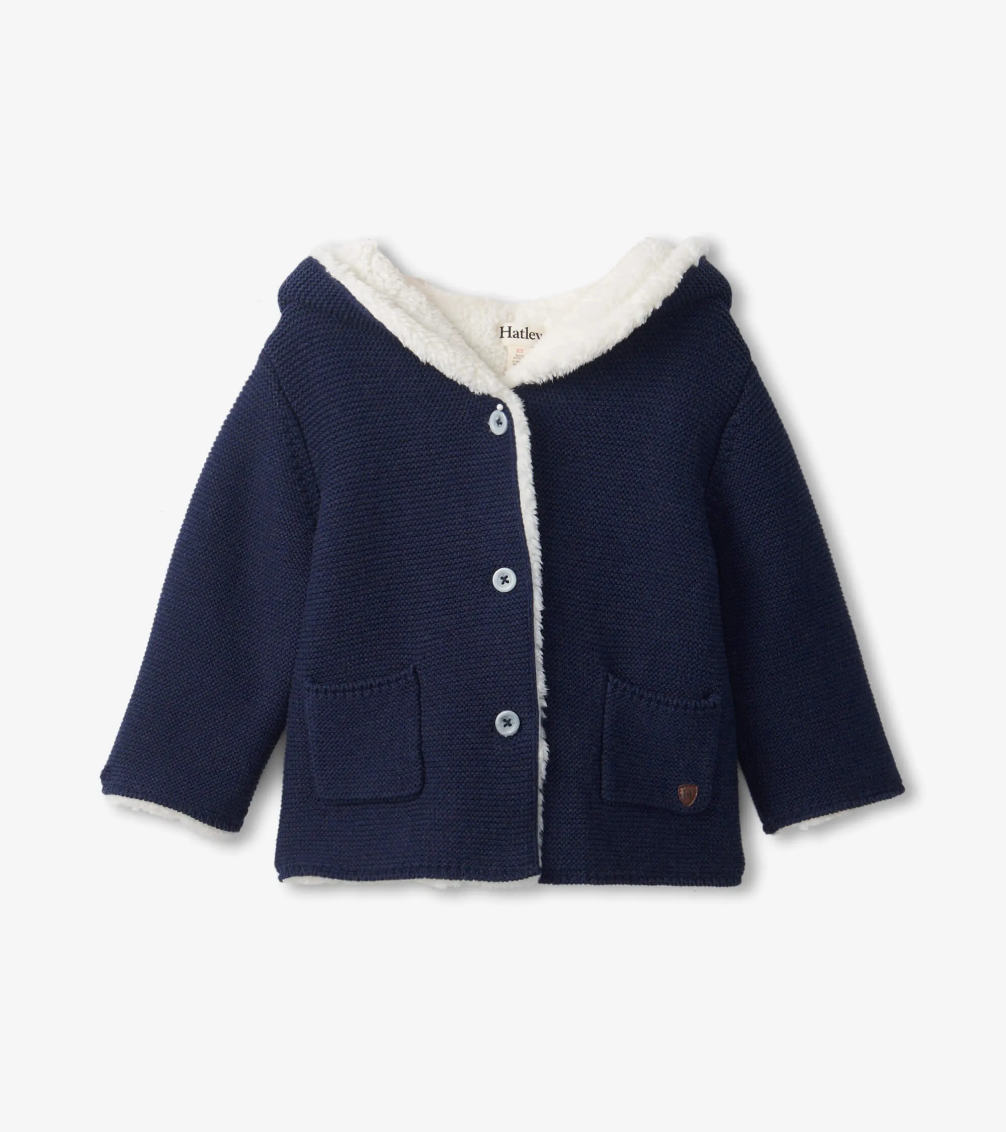 Pups Sherpa Baby Sweater