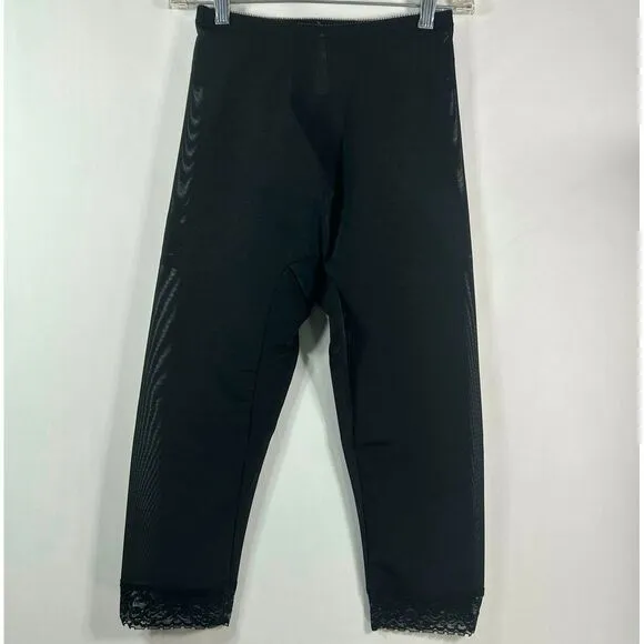 Rago Style 6269 Black Shapewear Capri Pants Smoothing Undergarment Size Large/30