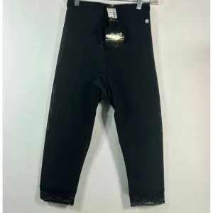 Rago Style 6269 Black Shapewear Capri Pants Smoothing Undergarment Size Large/30
