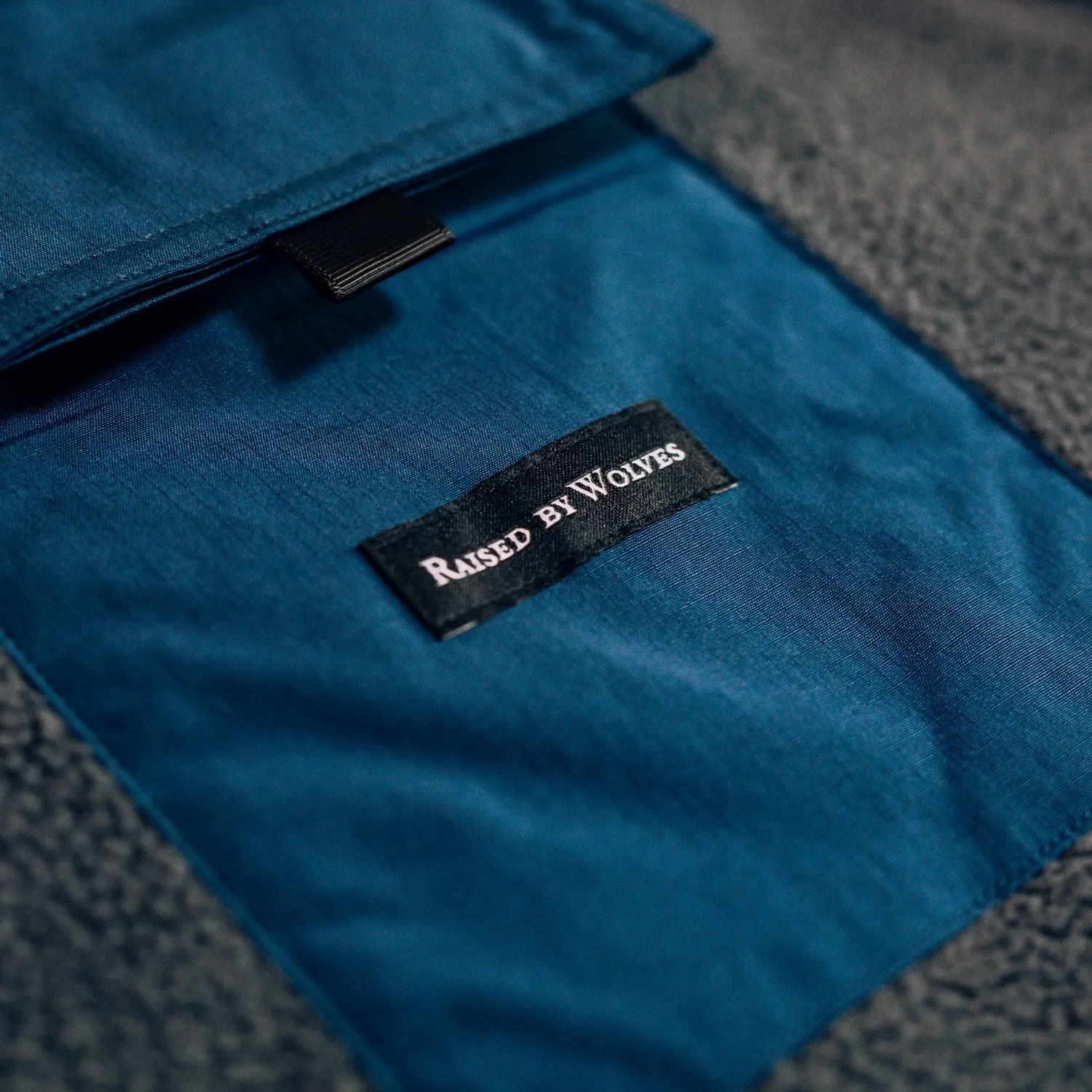 Raised By Wolves Boa Fleece Crewneck Steel