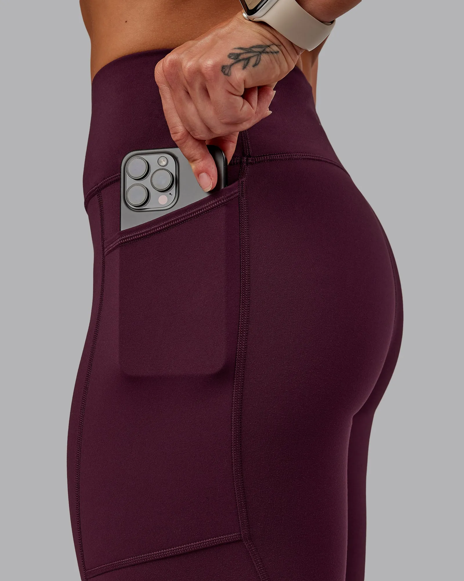 Rep 7/8 Length Tight - Cherry Lacquer-Marshmallow