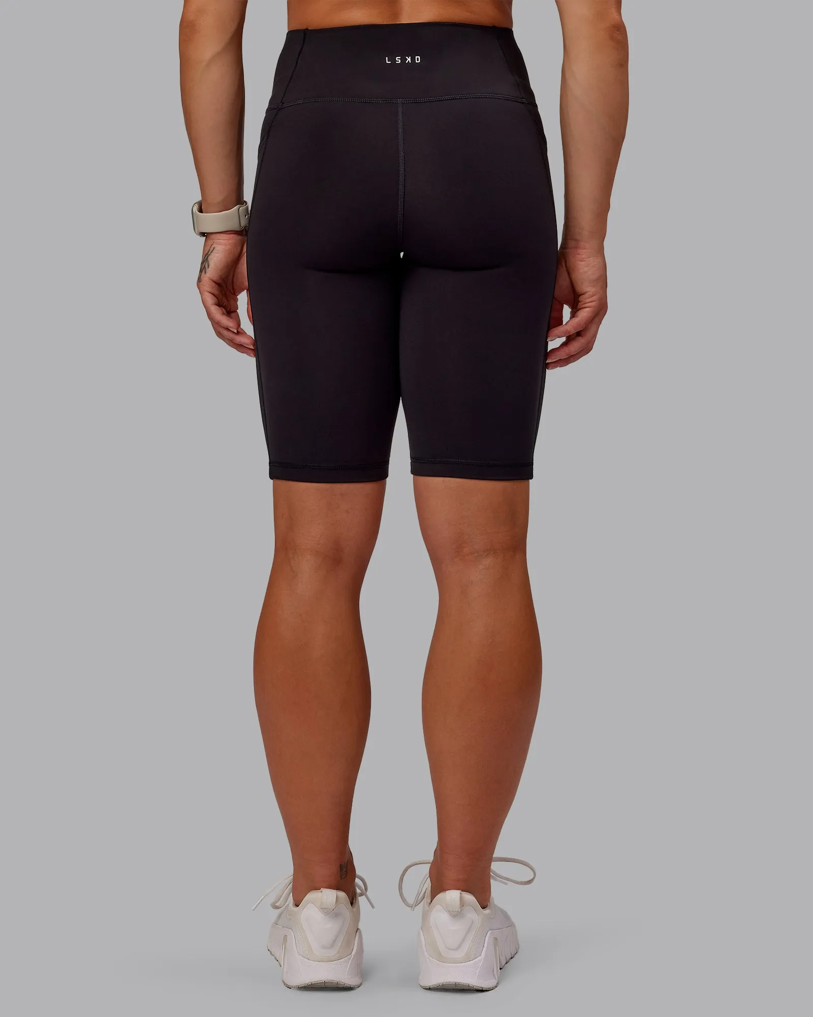 Rep Bike Short Tight - Black-Surreal Green