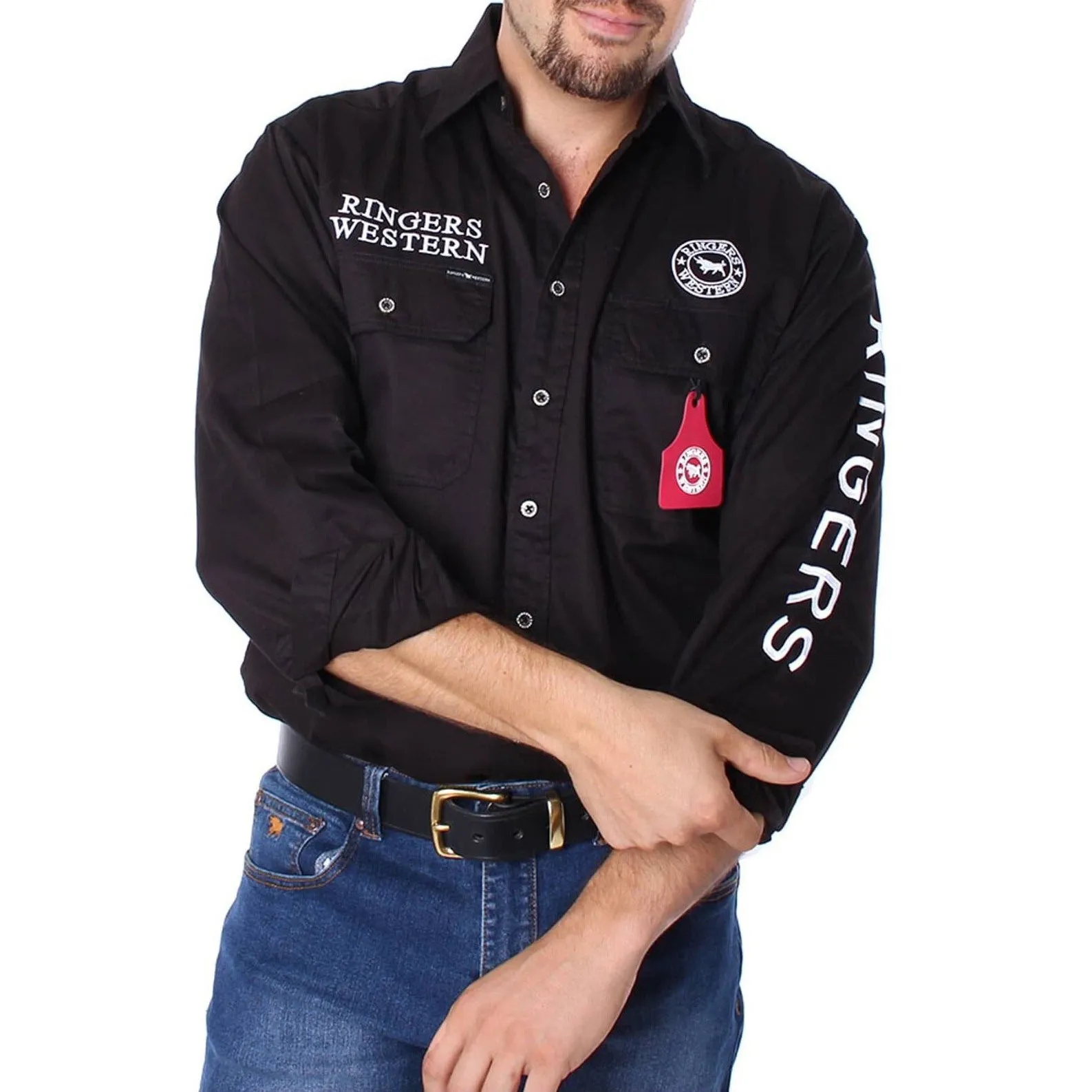 Ringers Western Hawkeye Embroidered Shirt