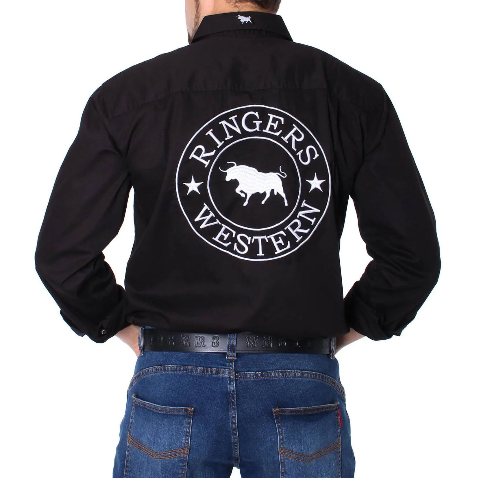 Ringers Western Hawkeye Embroidered Shirt