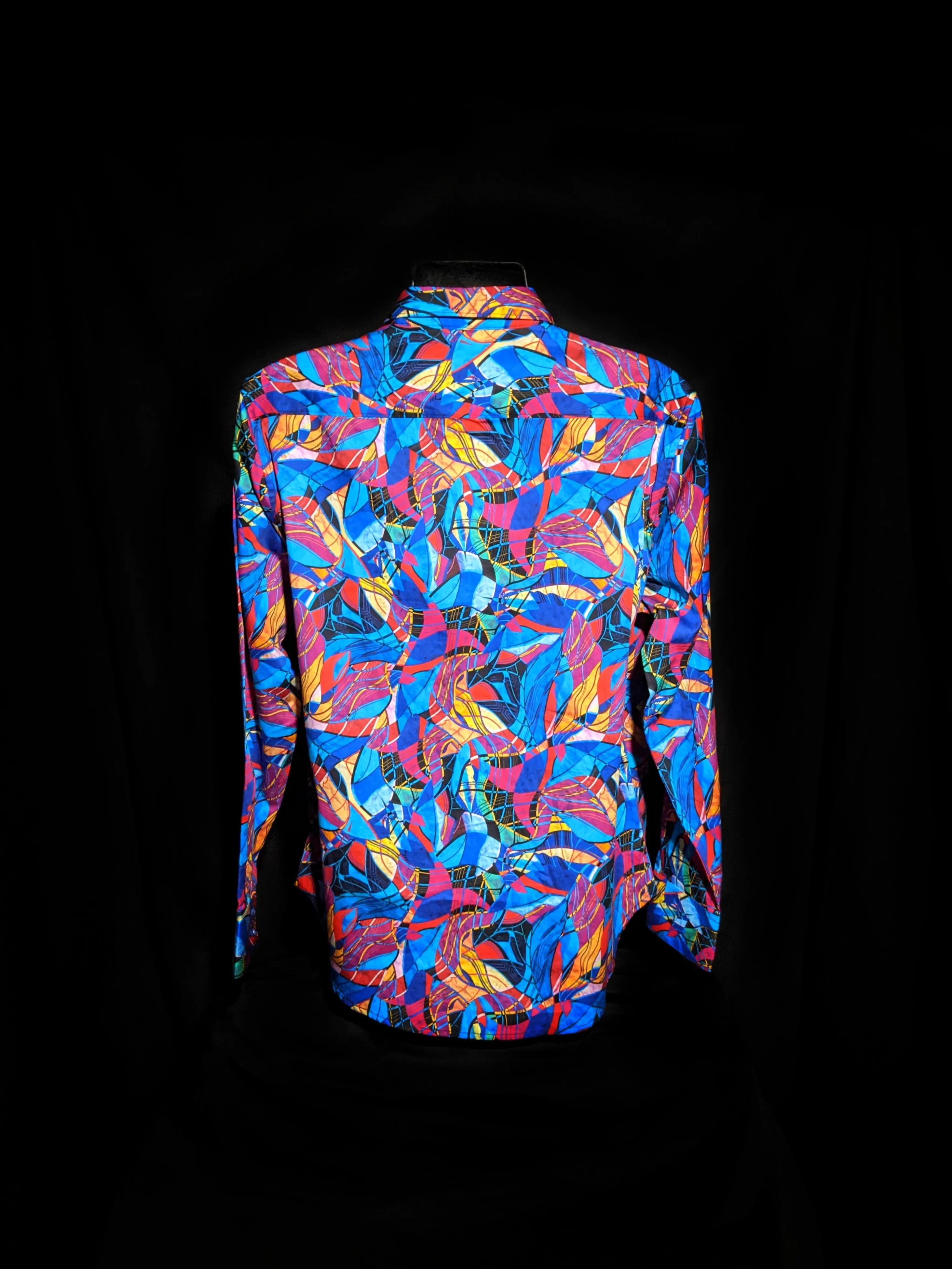 Robert Graham Billings Long Sleeve Colorful Shirt Size Medium