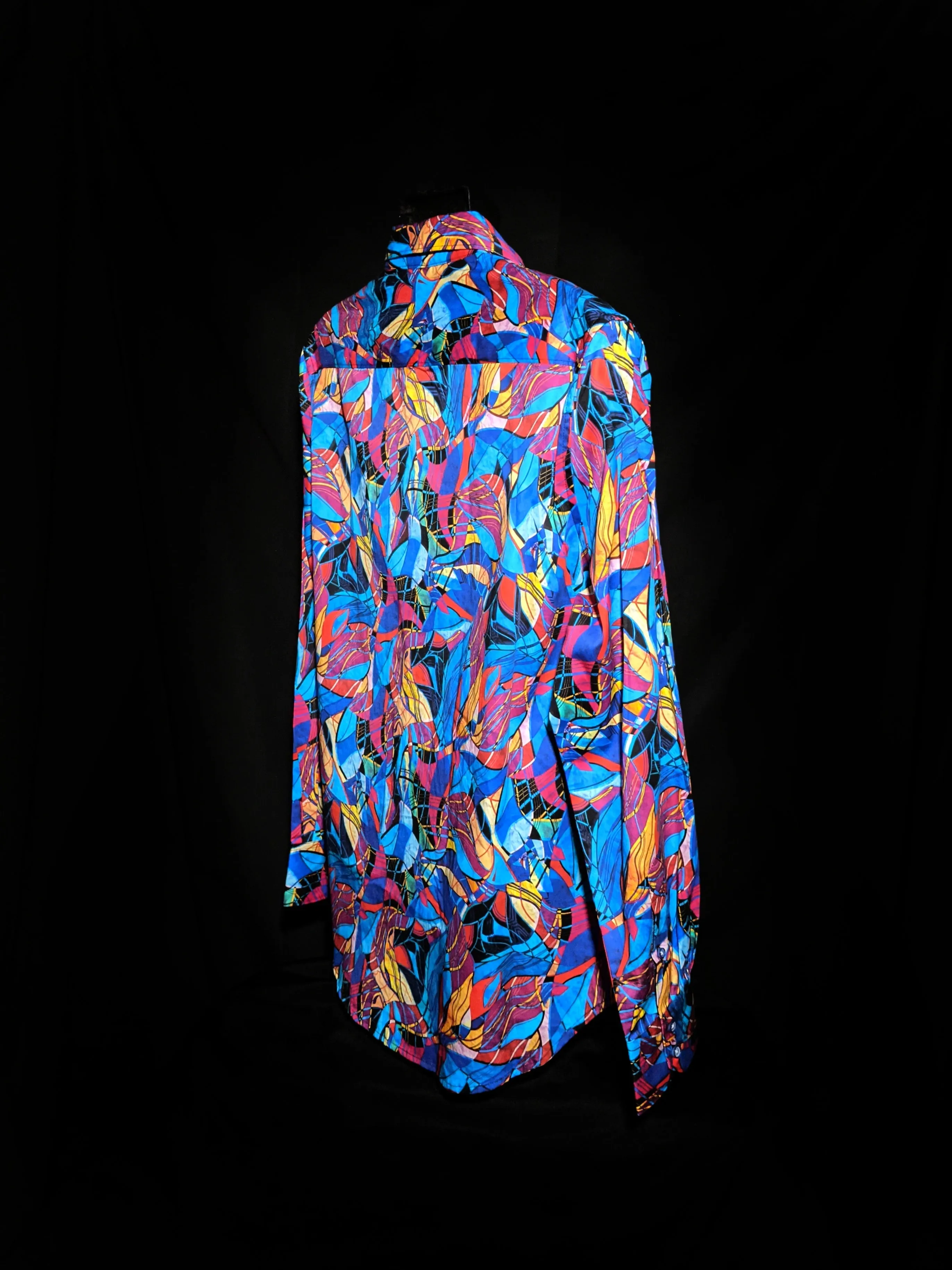 Robert Graham Billings Long Sleeve Colorful Shirt Size Medium