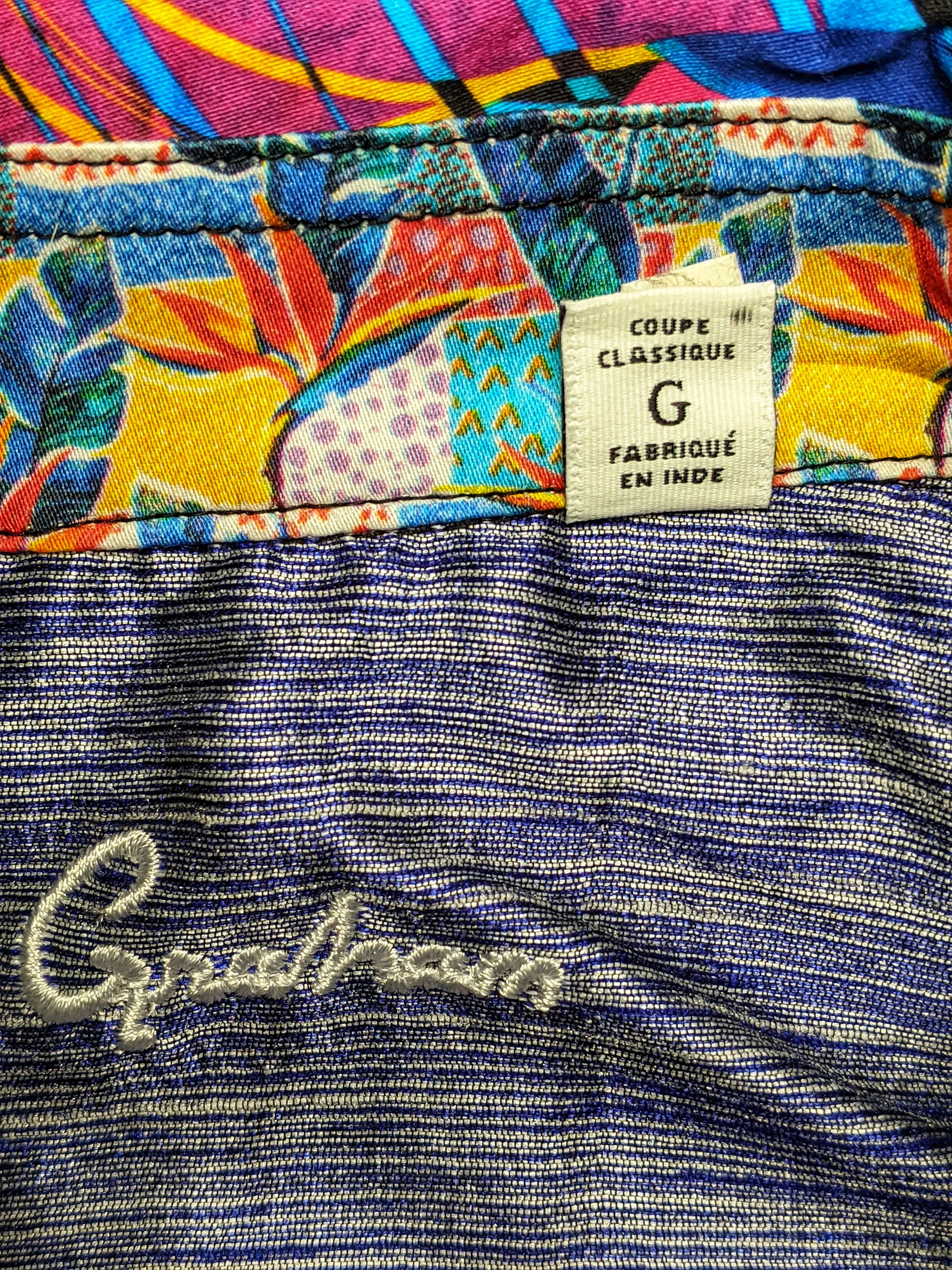Robert Graham Billings Long Sleeve Colorful Shirt Size Medium
