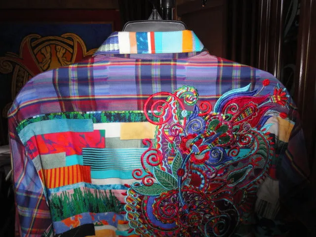 Robert Graham Breaking Lands Large Shirt