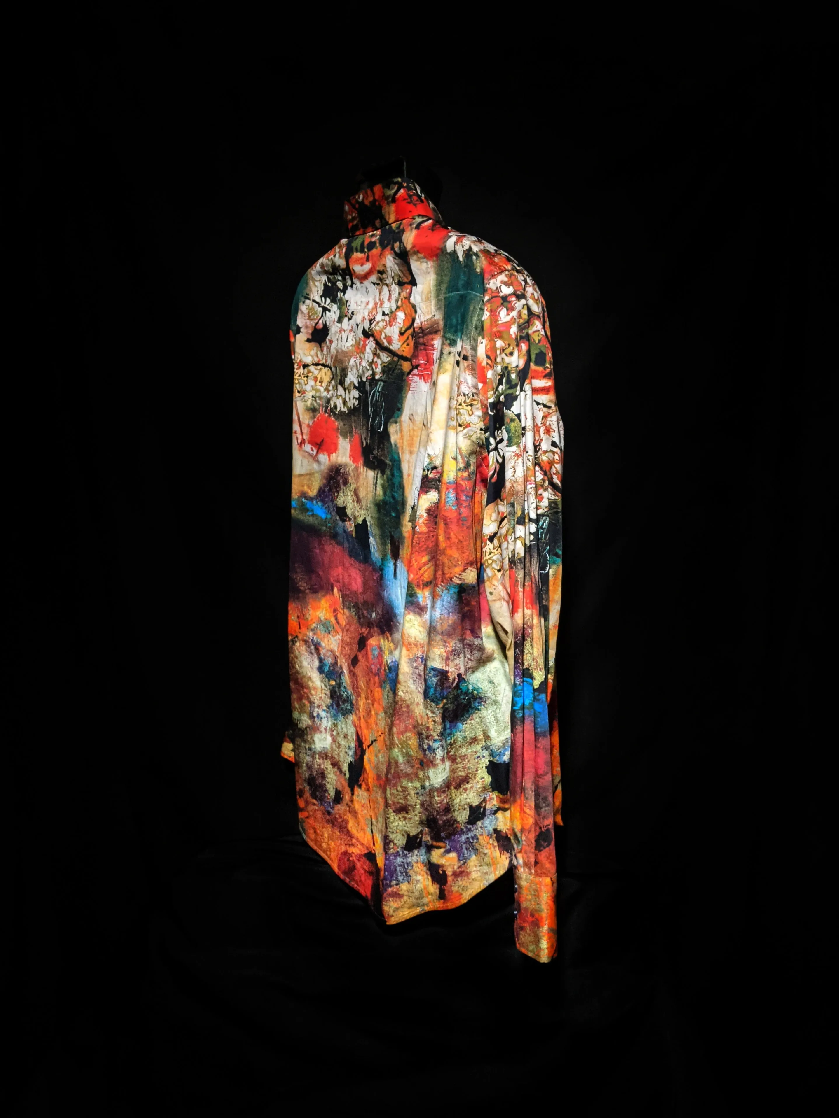 Robert Graham Denton Long Sleeve Shirt Size Medium