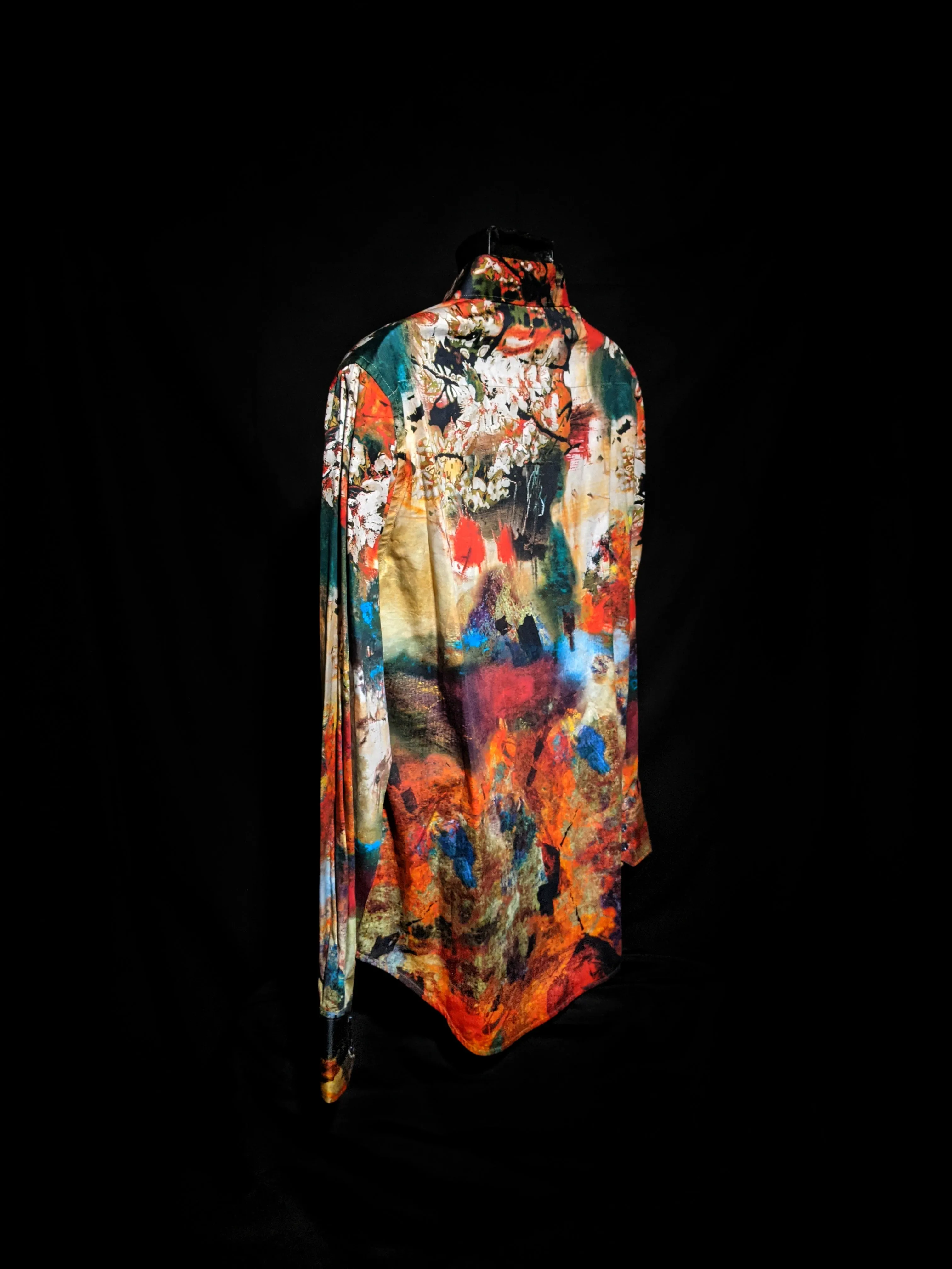 Robert Graham Denton Long Sleeve Shirt Size Medium