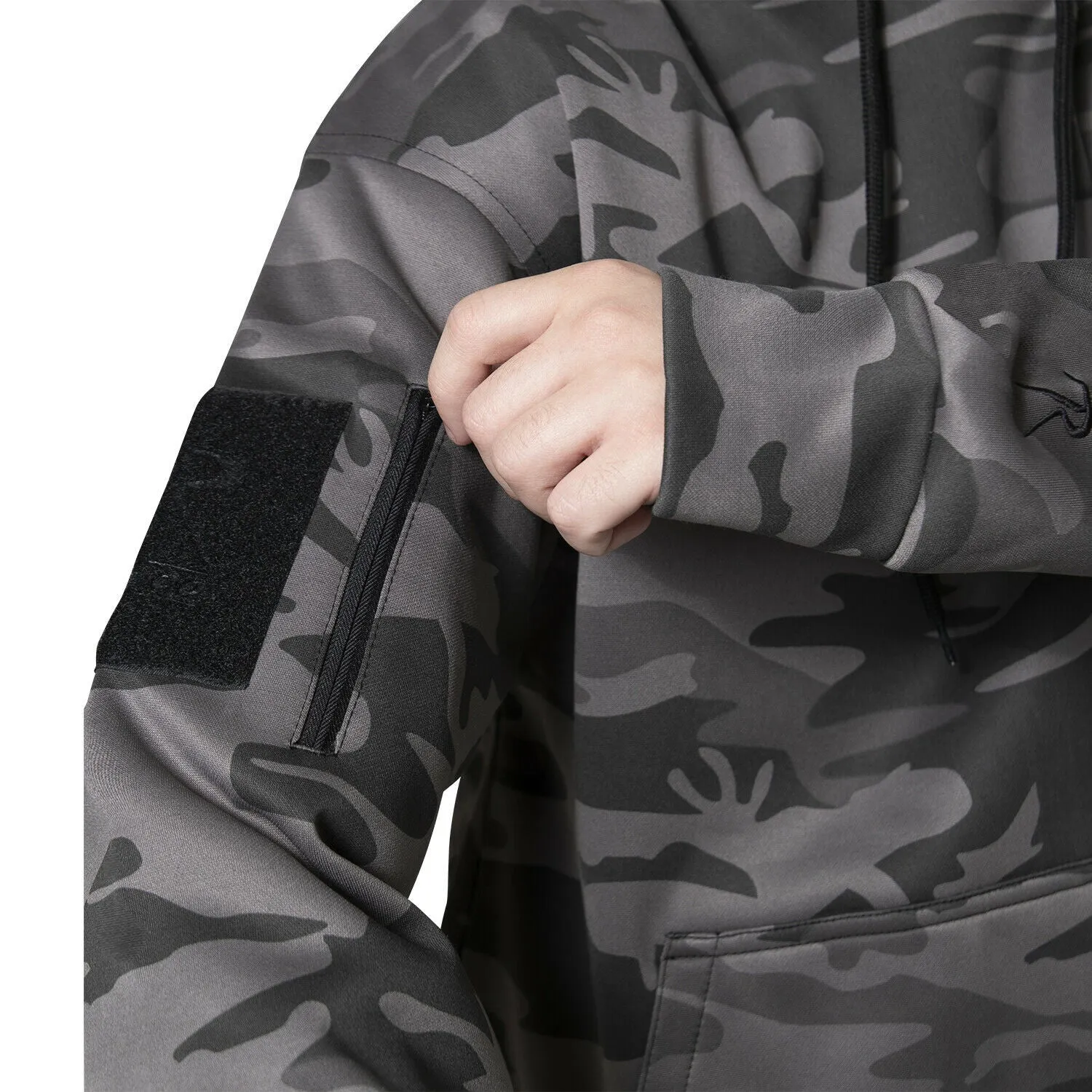 Rothco Concealed Carry Hoodie - Black Camo