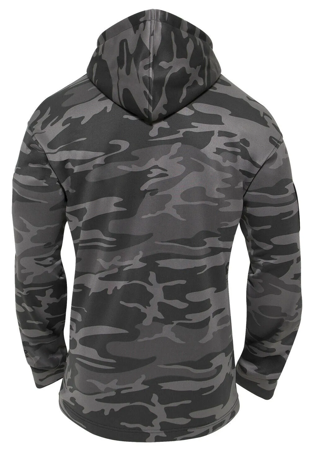 Rothco Concealed Carry Hoodie - Black Camo