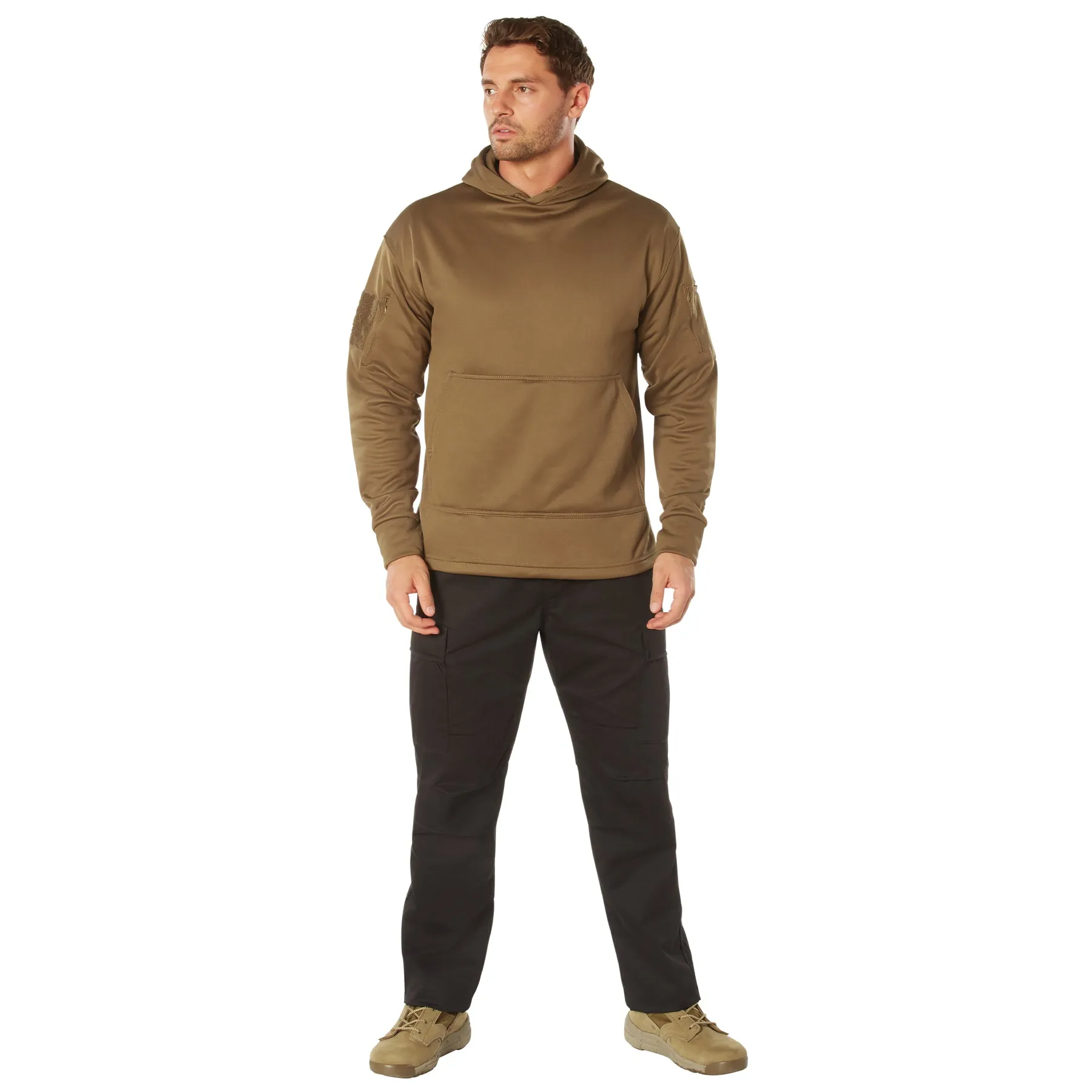 Rothco Concealed Carry Hoodie - Coyote Brown
