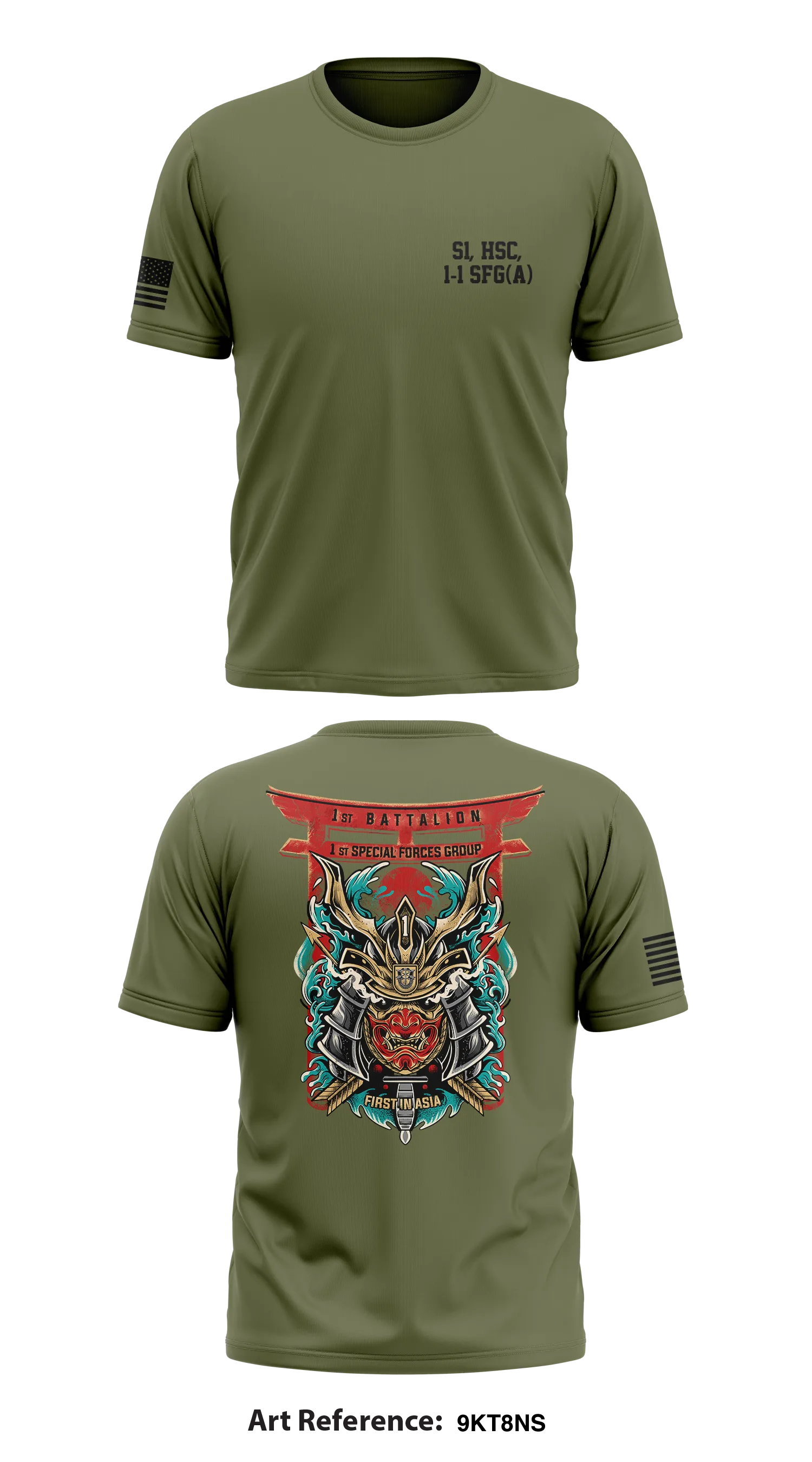 S1, HSC, 1-1 SFG(A) Store 1 Core Men's SS Performance Tee - 9Kt8Ns