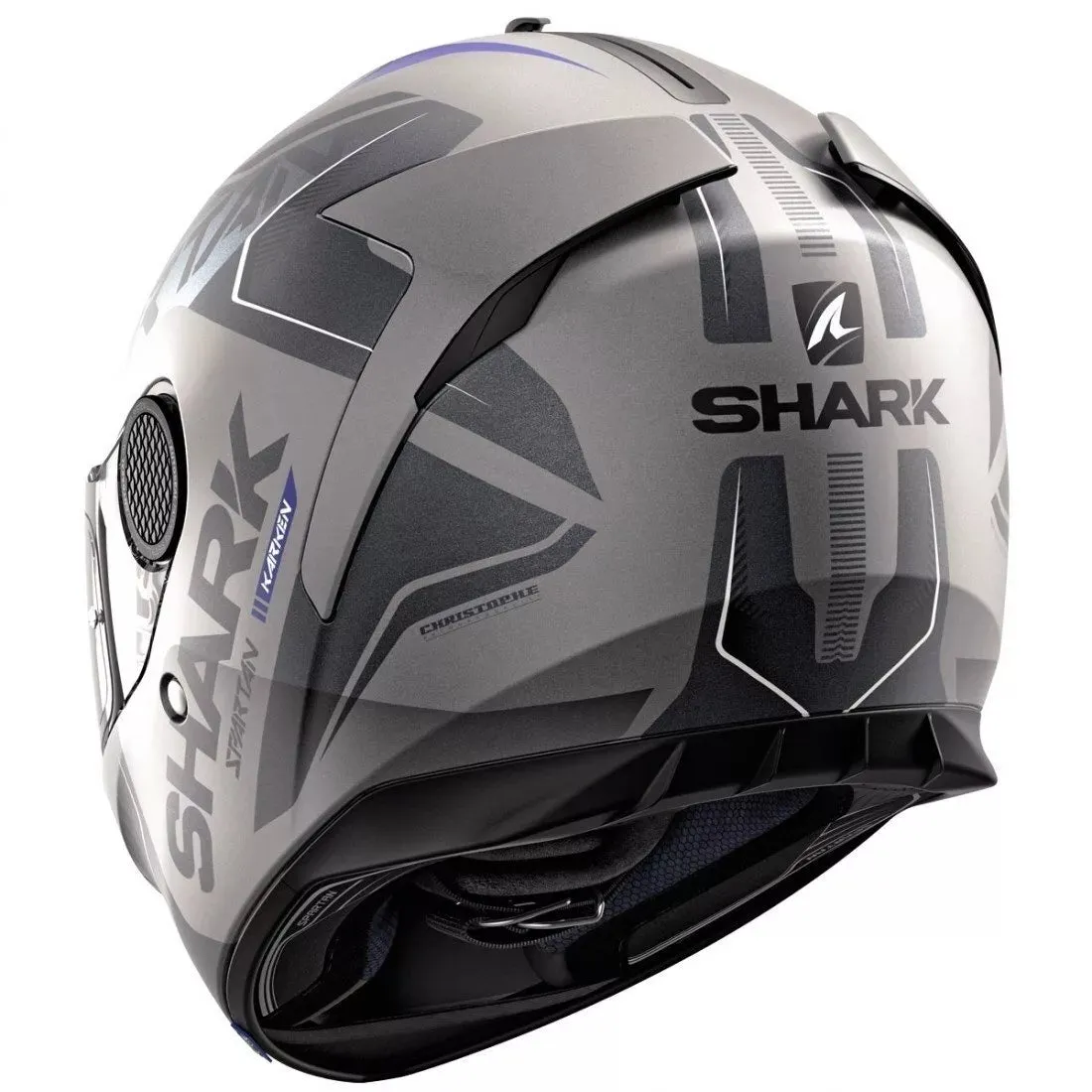 SHARK SPARTAN KARKEN MAT ANT/BL/BK LG