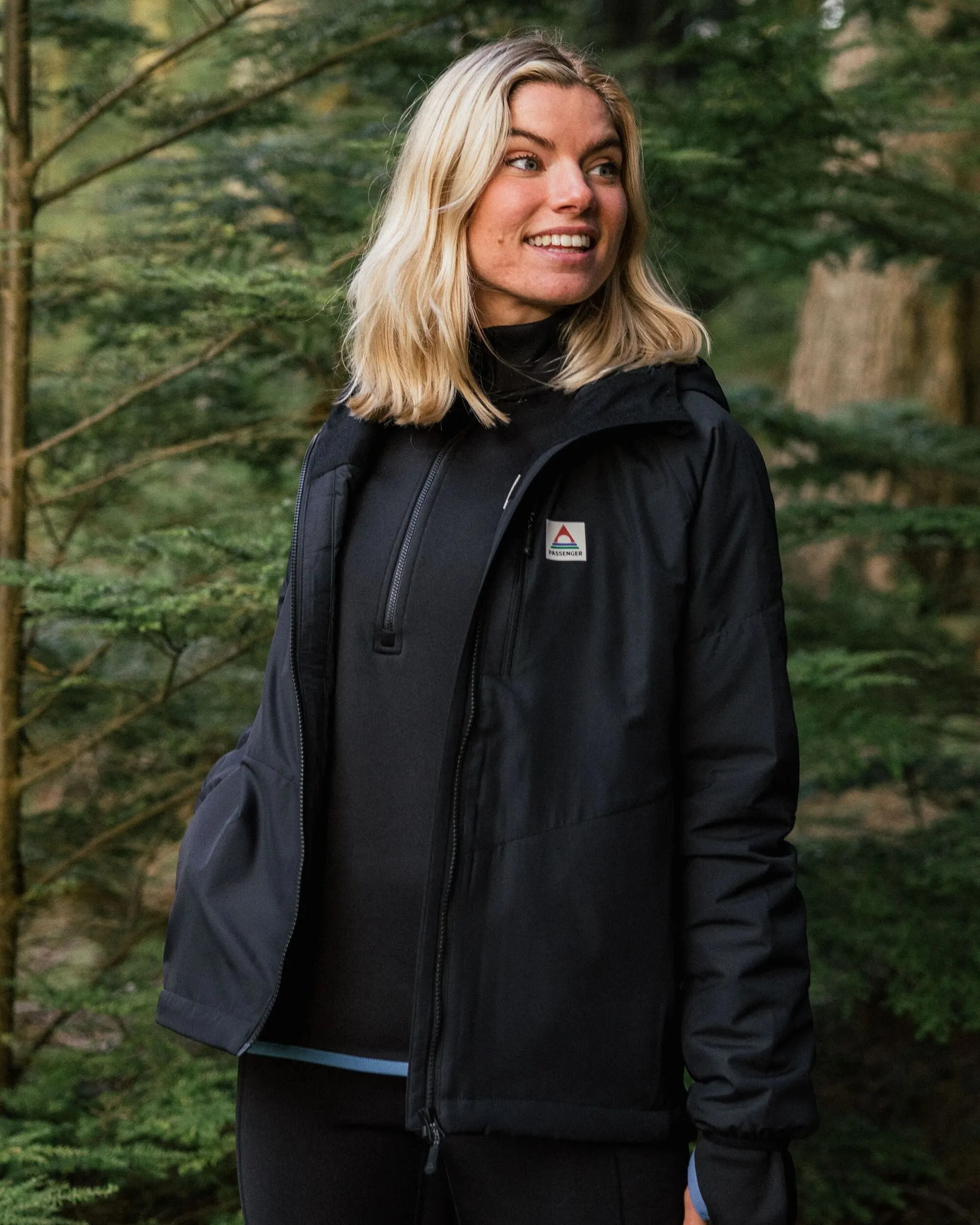 Shasta Lightweight Recycled Thermore® Insulated Jacket - Black