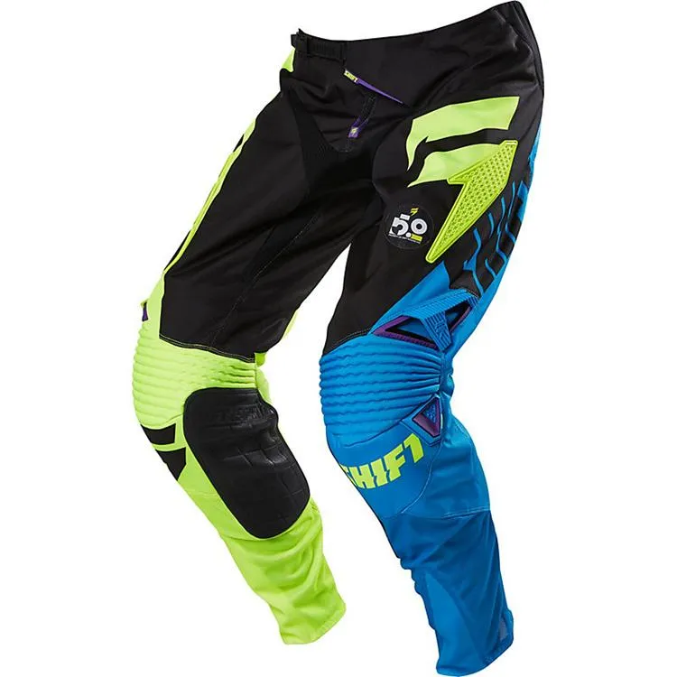 SHIFT FACTION PANTS [PURPLE/YELLOW]