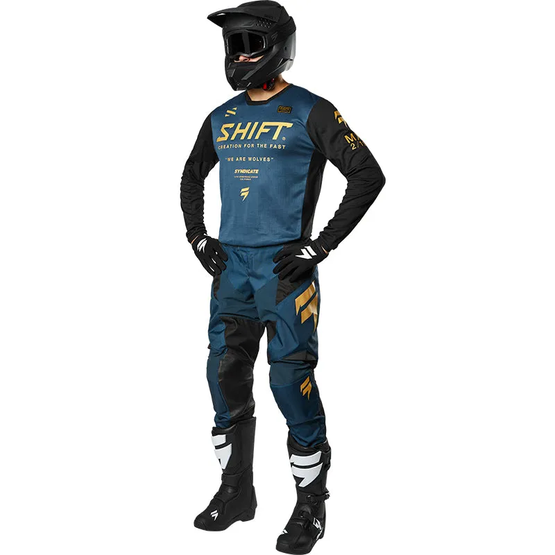 SHIFT WHIT3 MUSE PANTS NAVY