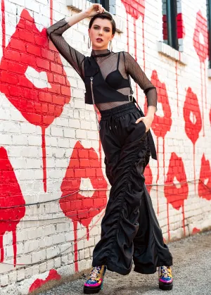 Side Cinched Parachute Pants