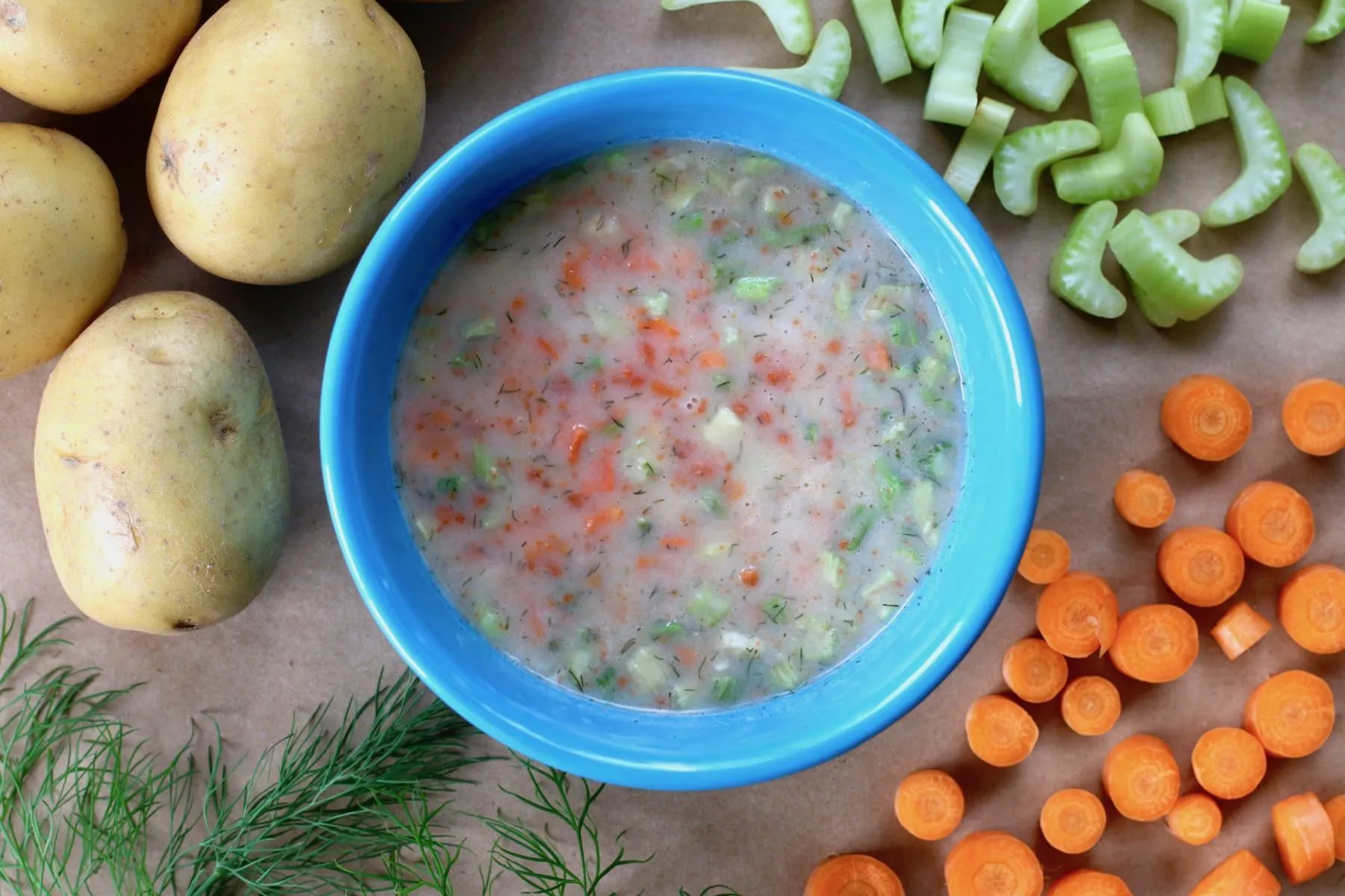Smoked Sockeye Salmon Chowder