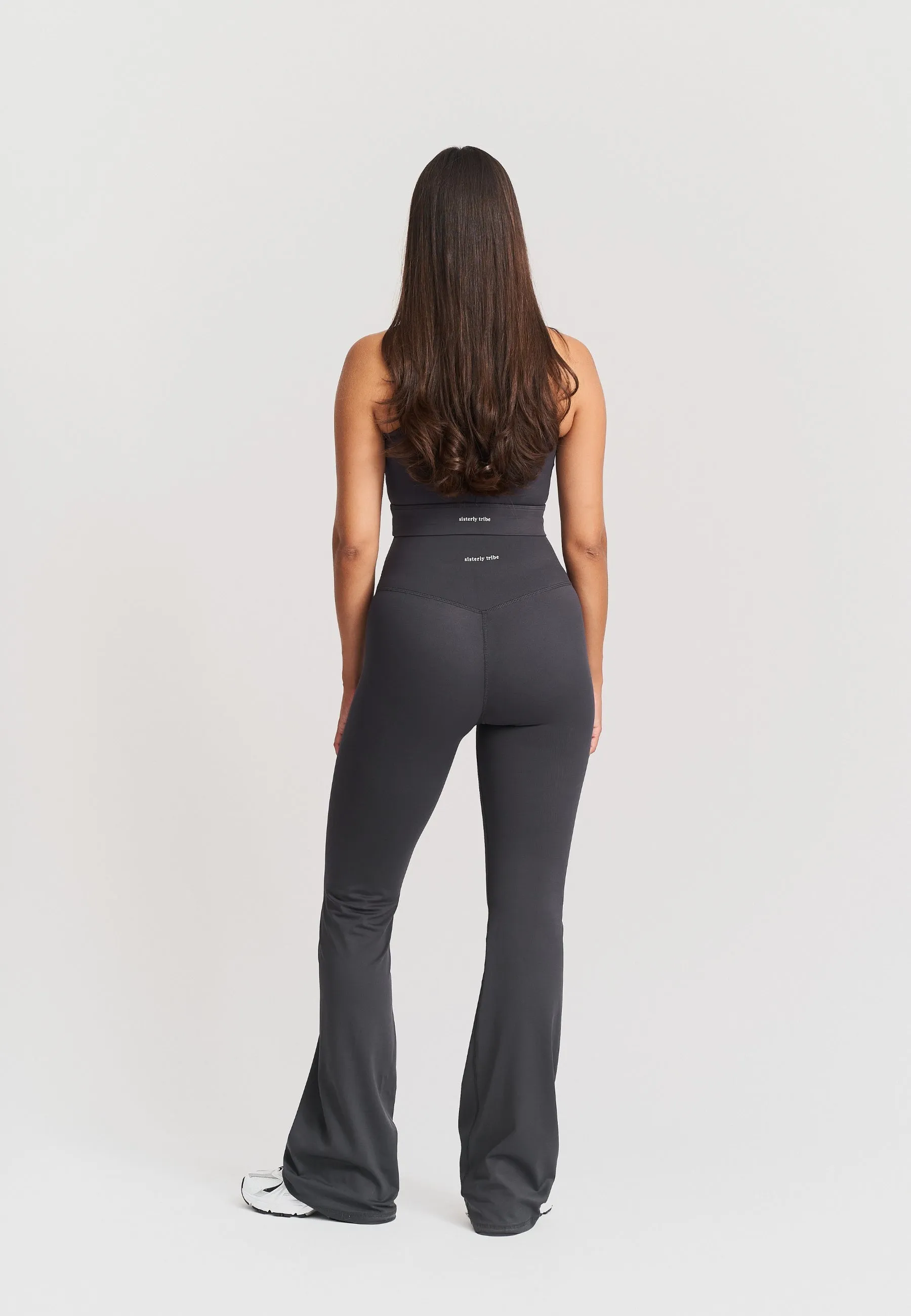 Softsculpt Flared Leggings - Asphalt Grey
