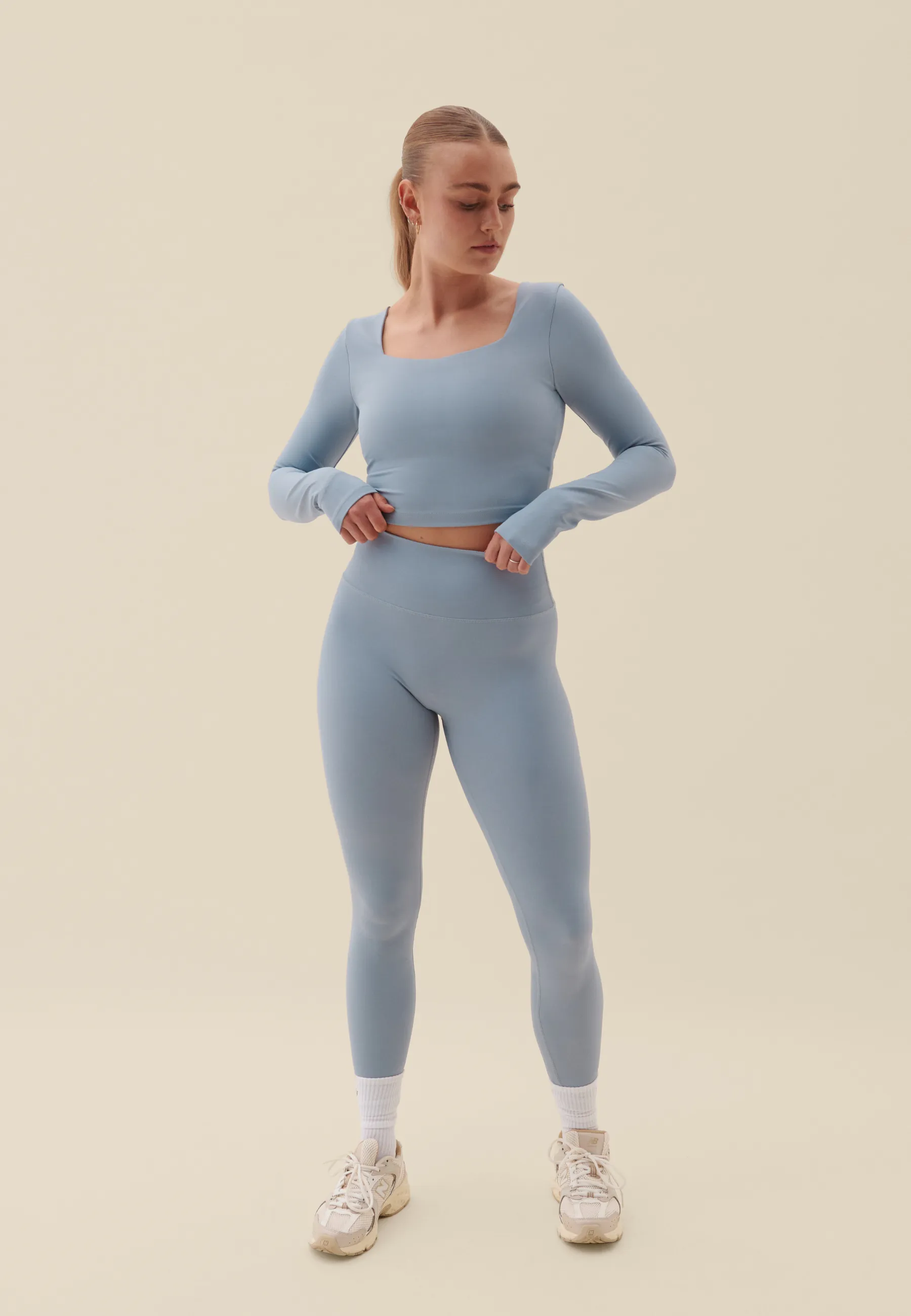 Softsculpt Leggings - Dusty Blue