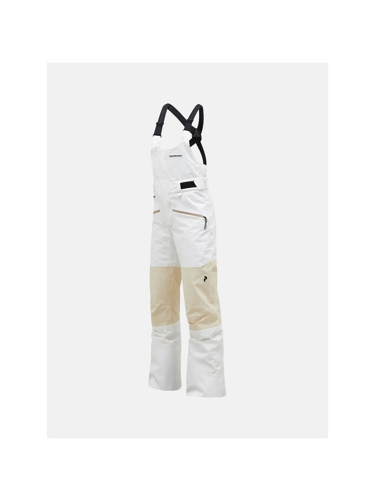 Spodnie narciarskie Peak Performance damskie W 2L Stretch Bib Pants białe