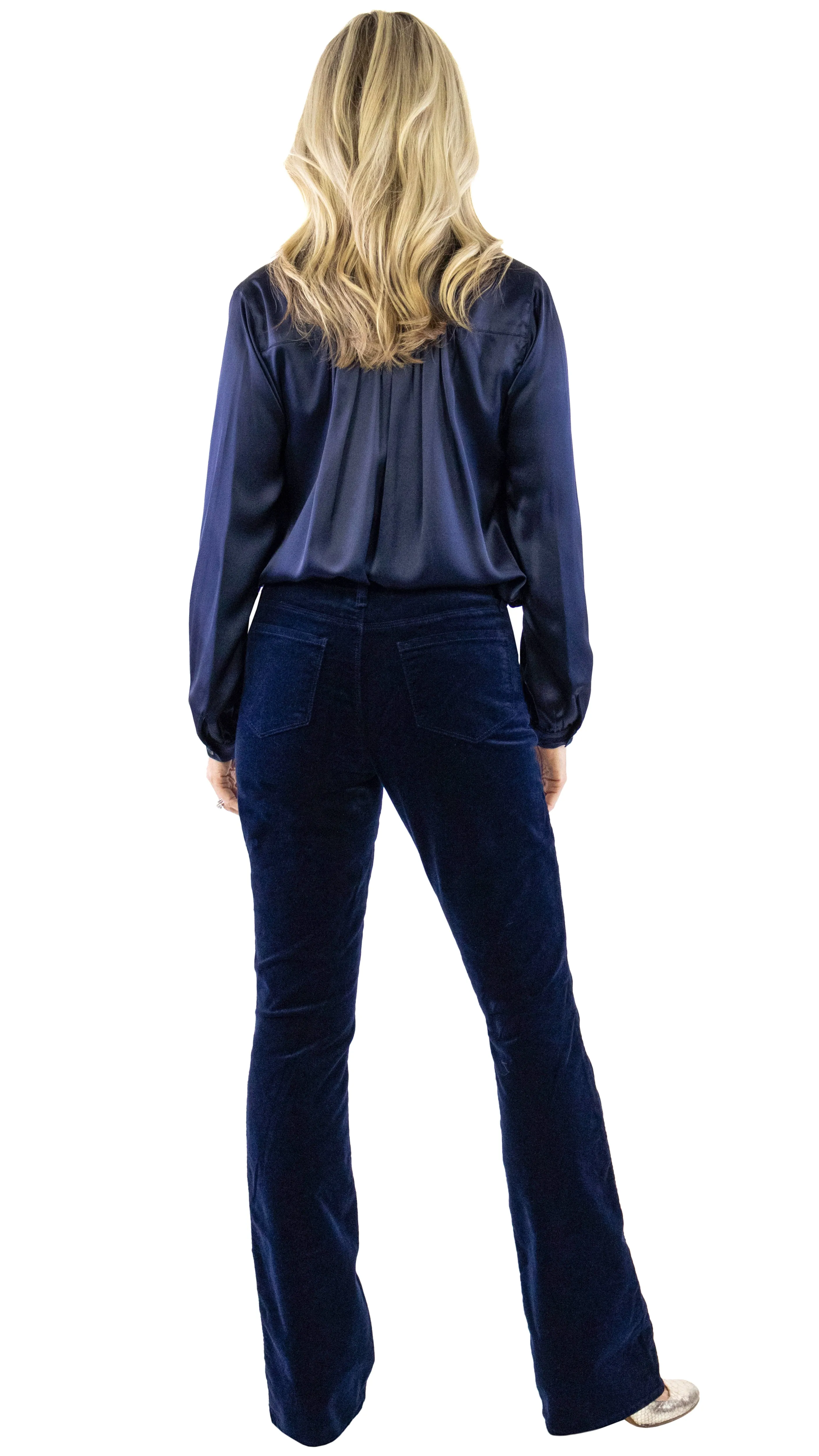 Stevie Velvet Jean - Dark Navy
