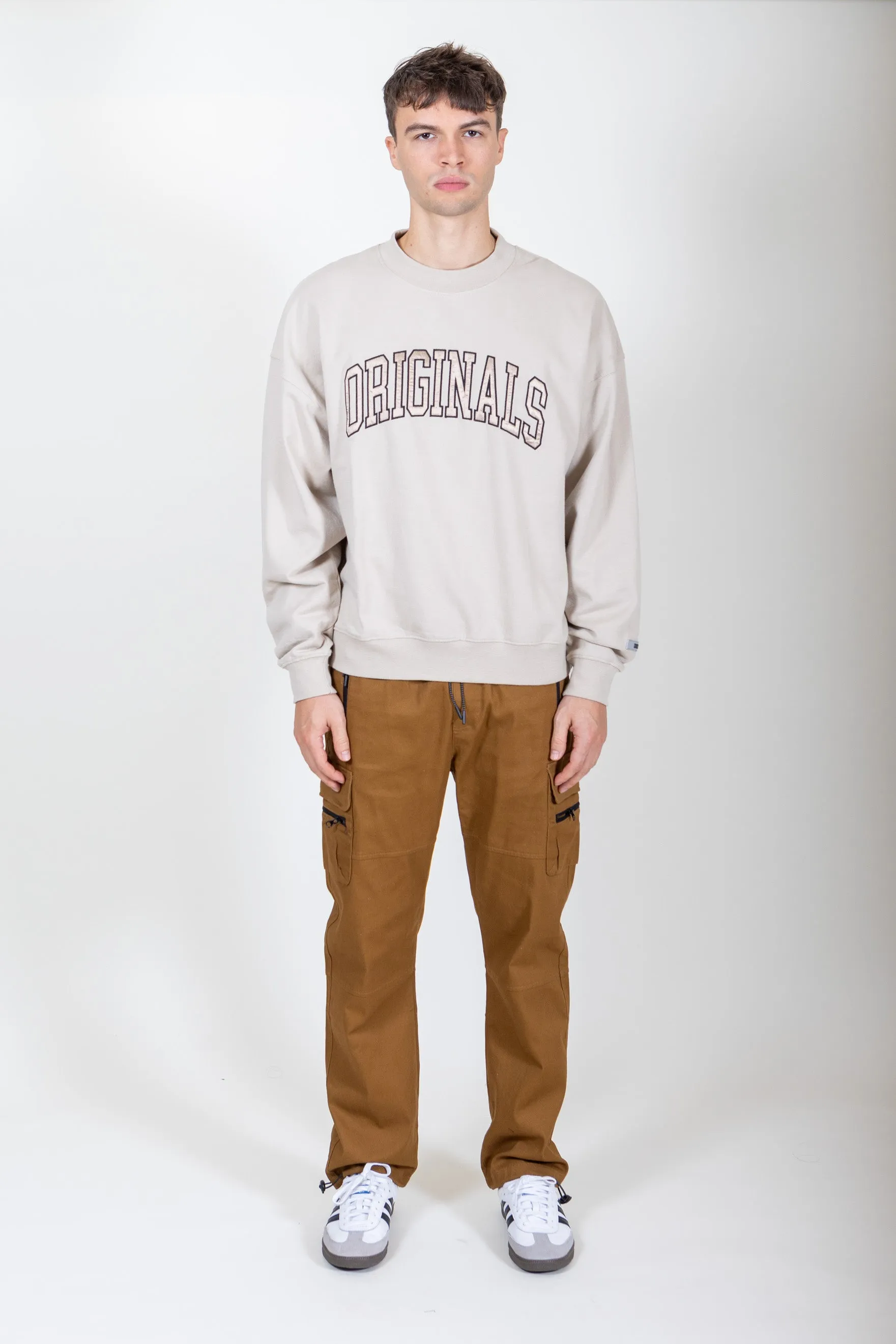 Stretch Twill Zip Pocket Pant