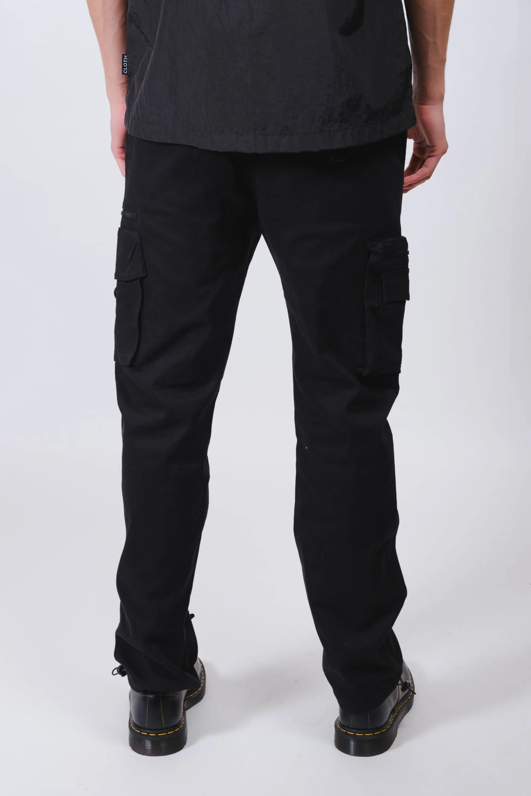 Stretch Twill Zip Pocket Pant
