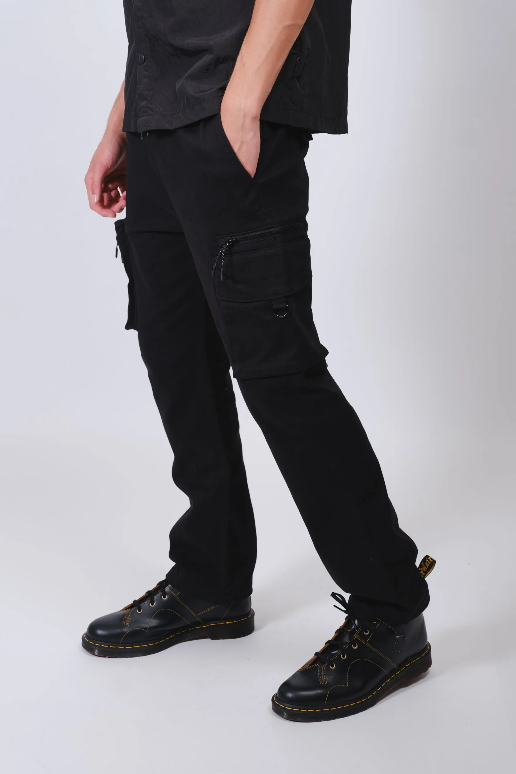 Stretch Twill Zip Pocket Pant
