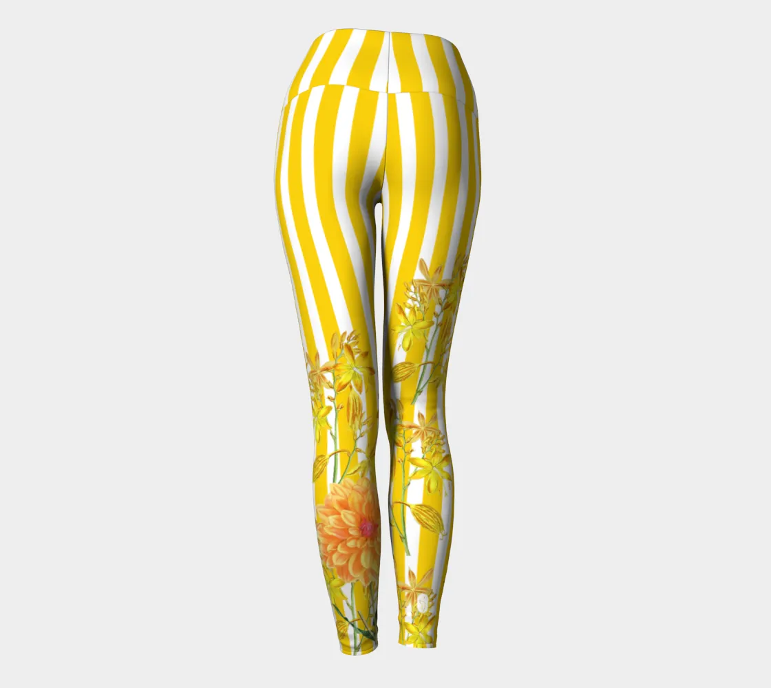 Stripes and Florals Yellow