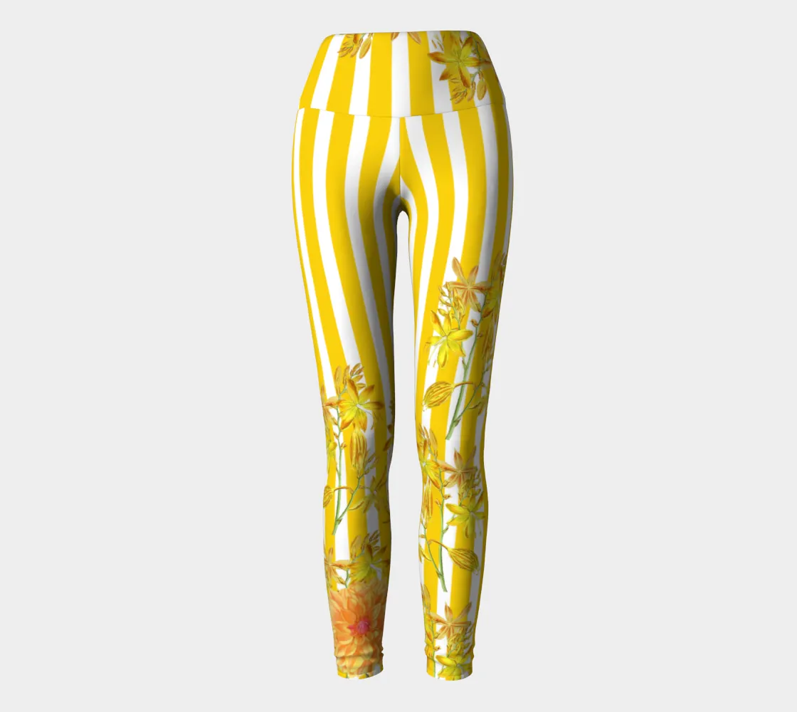 Stripes and Florals Yellow