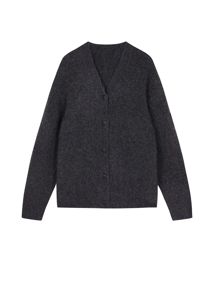 Sweater / JNBY Oversize Alpaca-Mohair Cardigan