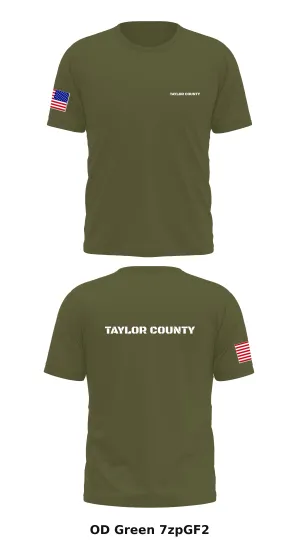 Taylor County  Store 1 Core Men's SS Performance Tee - 7zpGF2