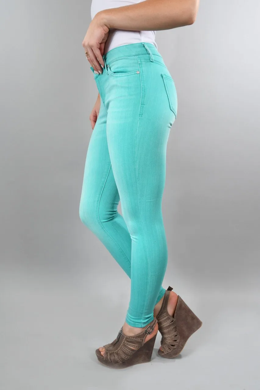 Teal Calypso Pants
