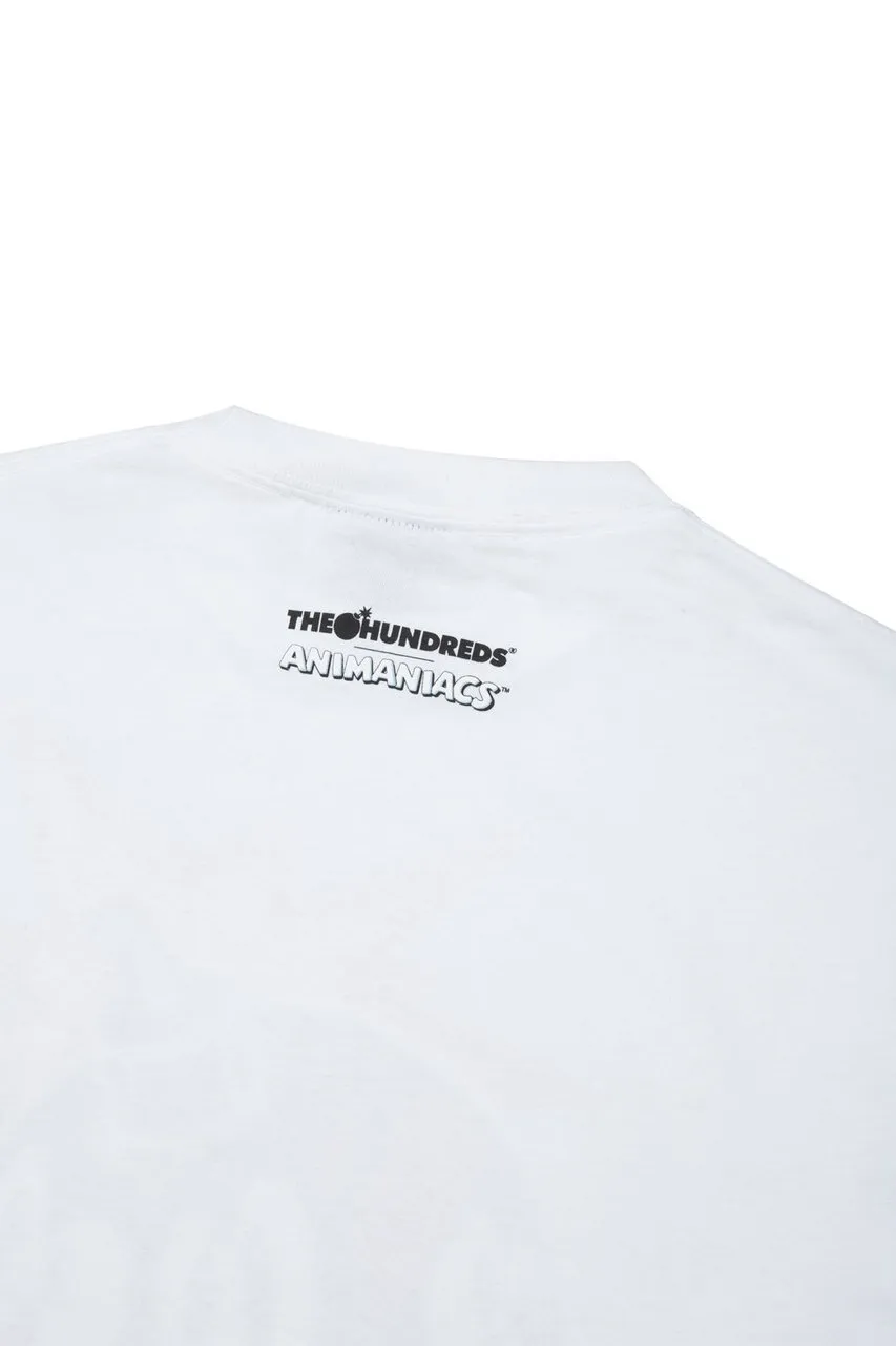 THE HUNDREDS X ANIMANIACS ANIADAM BOMB T-SHIRT