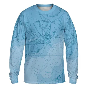 The Oriental NC Blue Long Sleeve Tee
