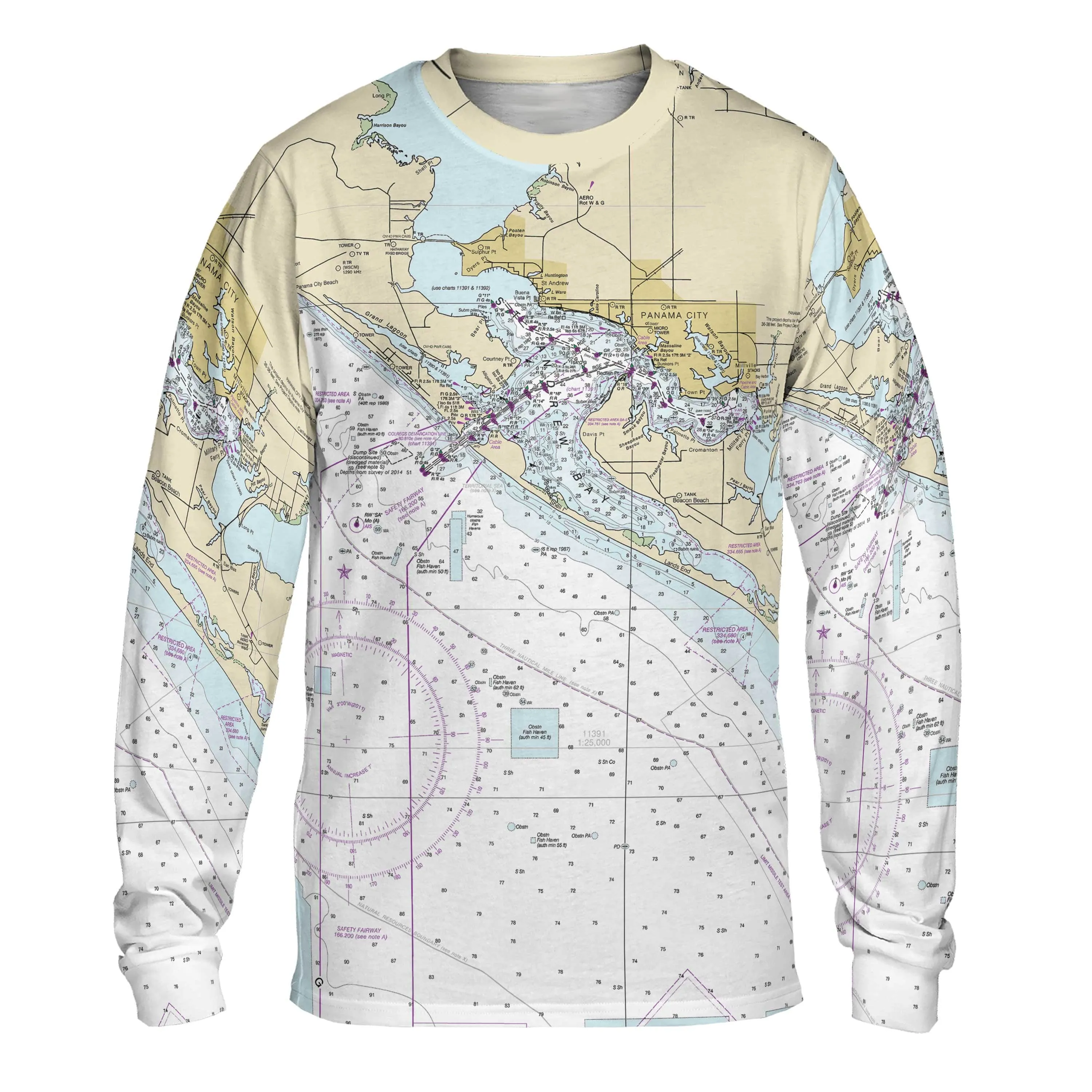 The Panama City Long Sleeve Tee