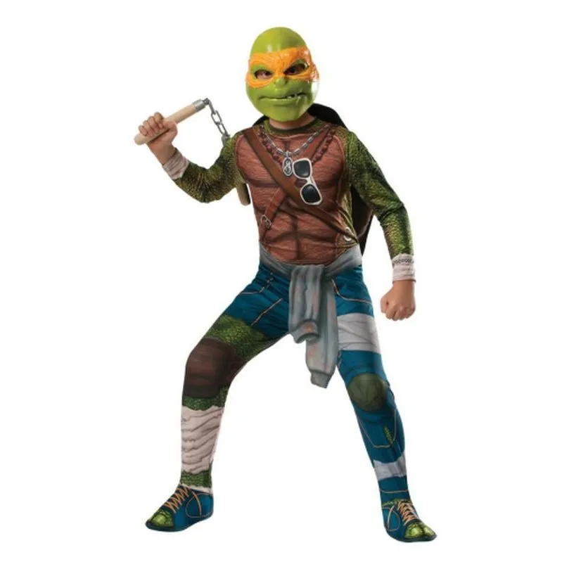 Tmnt Michelangelo Child H/S Size M