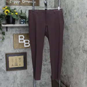 Tommy Hilfiger Mens Stretch Flat Front Dress Pants 166953cc9dd399 Purple 36x30