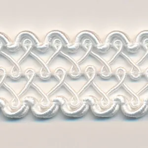 Trimming Braid #01 White