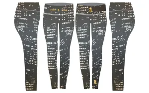 Troy Luxor Women's City Green High Waisted Leggings