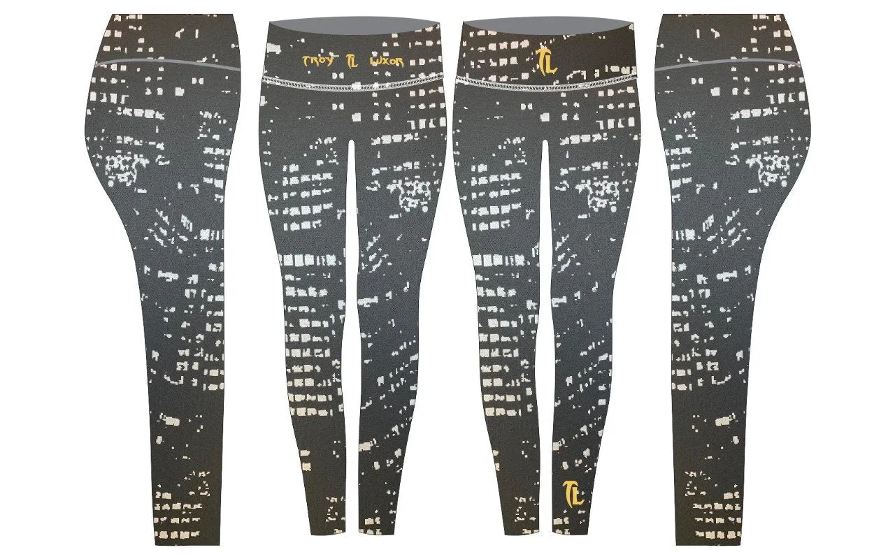 Troy Luxor Women's City Green High Waisted Leggings