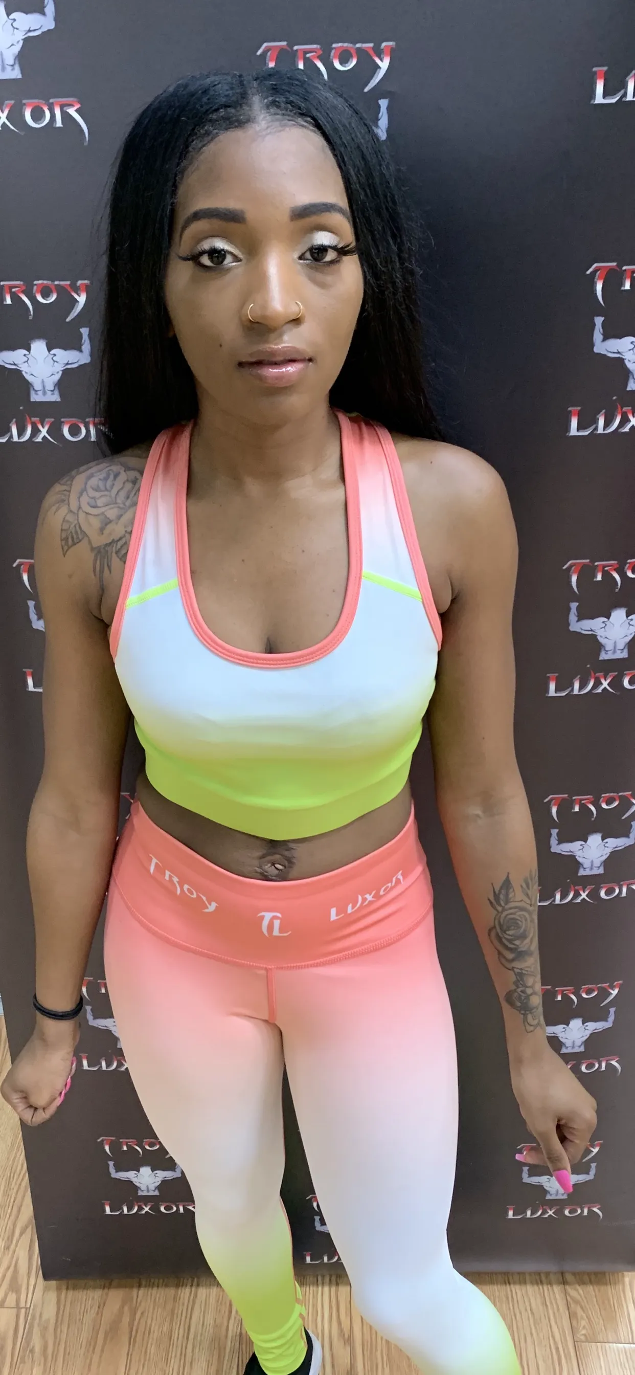 Troy Luxor Women's Three Piece Set Fitness Outfits