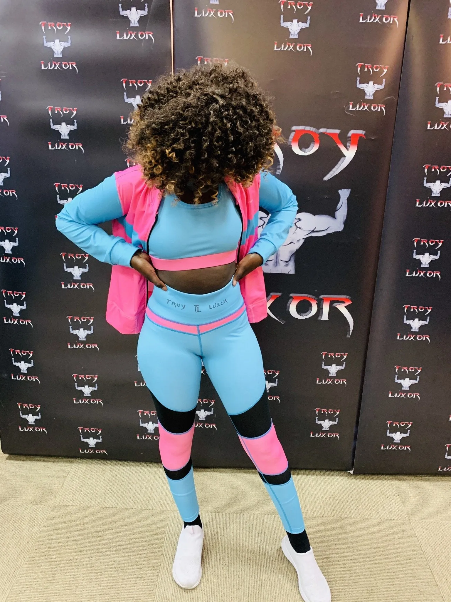 Troy Luxor Women's Three Piece Set Fitness Outfits