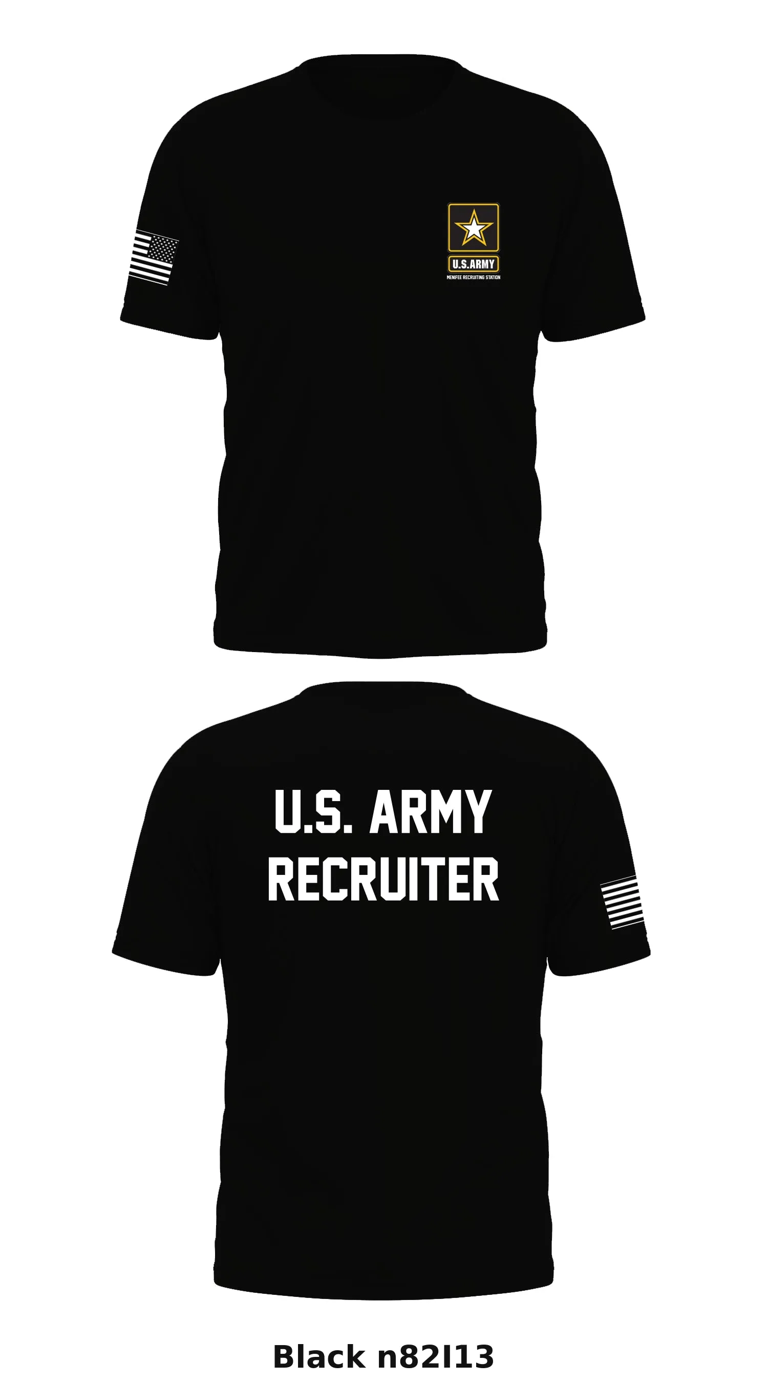 US ARMY MENIFEE RECRUITING STATION Store 1 Core Men's SS Performance Tee - n82I13