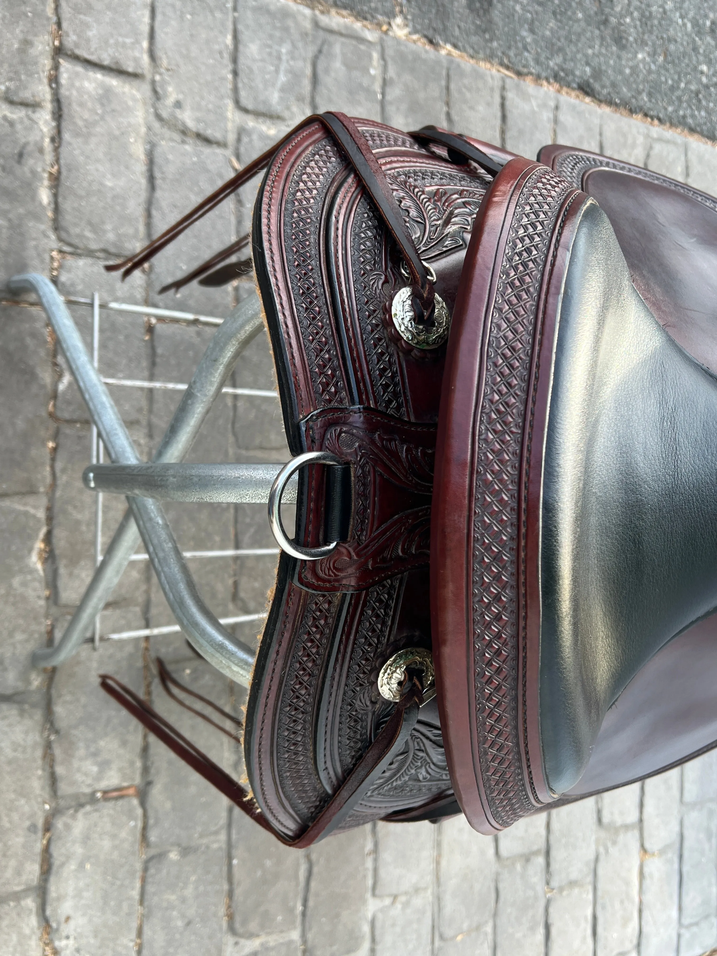 Used 1760 Circle Y 16” Julie Goodnight Teton Western Trail Saddle